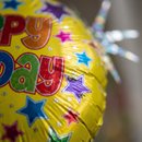 Balão metalizado Aniversário