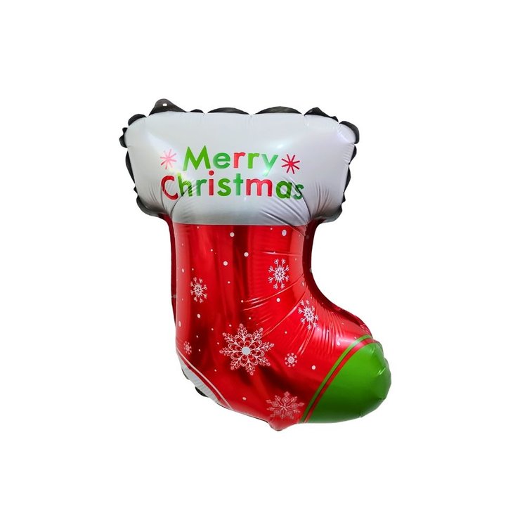 Balão Metalizado Meia de Natal
