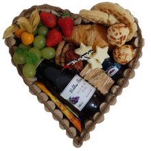 Cesta Coração café da manhã