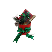 Cesta Vermelho Natalino - Natal