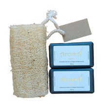 Kit Felicità Masculino: 2 Sabonetes + Bucha Vegetal 