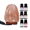 Kit Luminária Difusora + 6 Essências Aromáticas 