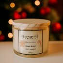Vela Aromática Perfumada Ginger Bread Aromá 120g Natal