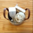 Kit Nascimento Maternidade Menina Aromá Cesto Carnaúba