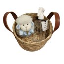 Kit Nascimento Menino Aromá c/ Cesto Carnaúba 3 itens