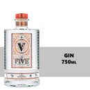 Gin At Five London Dry Gin 750ml