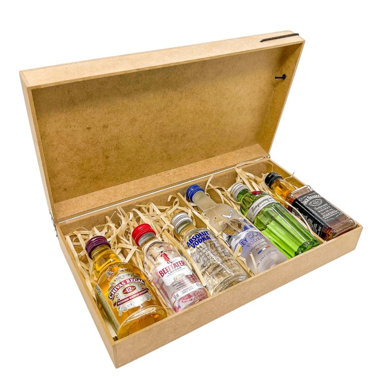 Kit Degustação com 6 Miniaturas 50ml