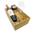 Kit Presente Especial Vinho e Geleia + Taça