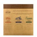 Kit Cachaça Santo Grau Clássicas 375ml + 3 Copos