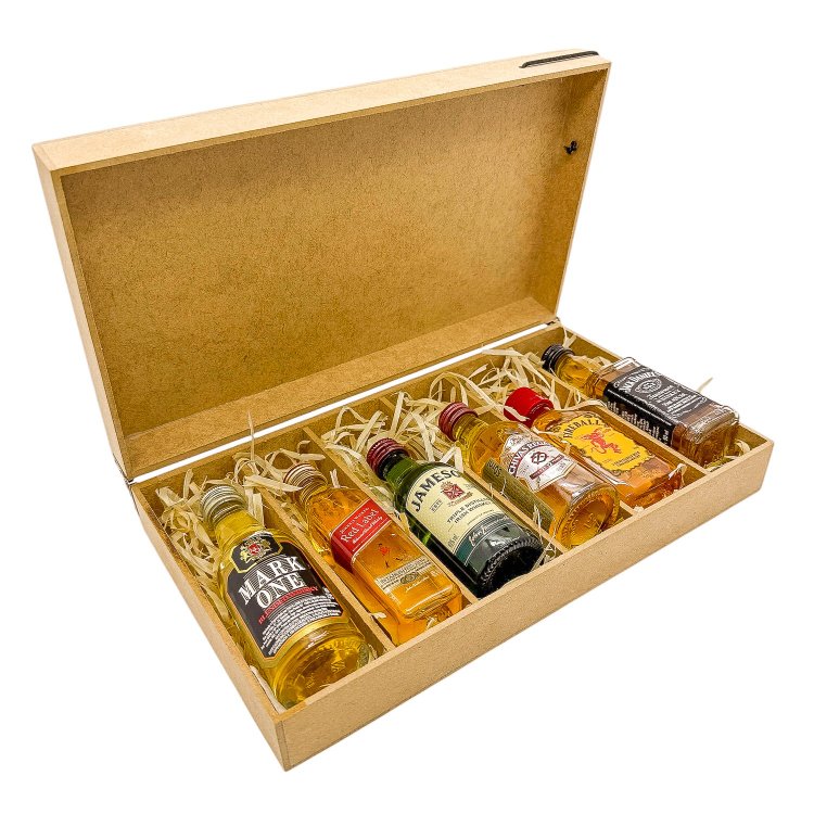 Kit Degustação Miniatura Whisky Lover Seleção Especial