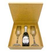 Kit Presente Aurora Boreal Baby Moscatel + 2 Taças