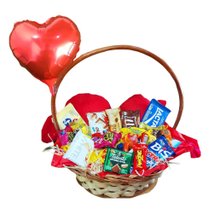 Cesta de Chocolate Ouro