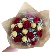 Buquê Com Ferrero Rocher