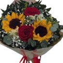 Buquê 2 Pares de Flores