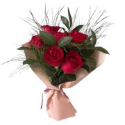 Buquê 6 Rosas Love