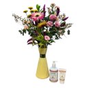 Vaso Nude Mix Flores com Kit Calêndula