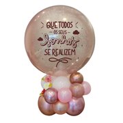 Balão de Glitter - Aniversário