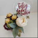 Caneca com Flor - Dia da Mulher